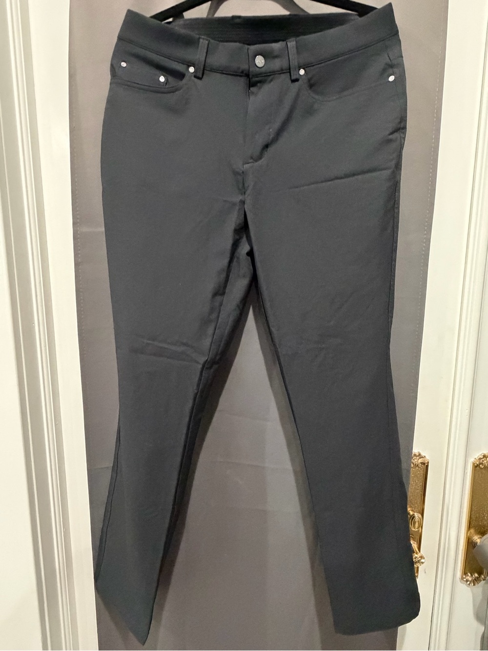 Greg Norman Men’s Black Golf Performance Pants 32x30 Stretch 5 Pocket
